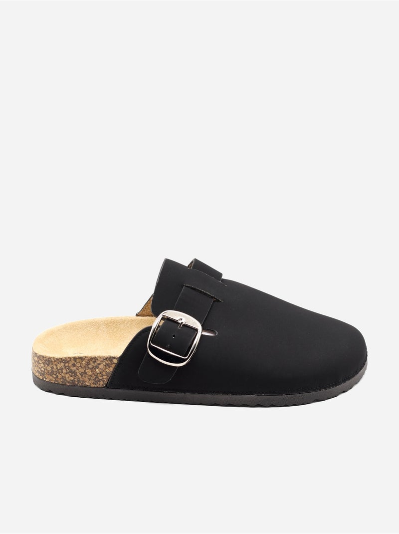 Mules para ponerse - C M Negro - Kiabi