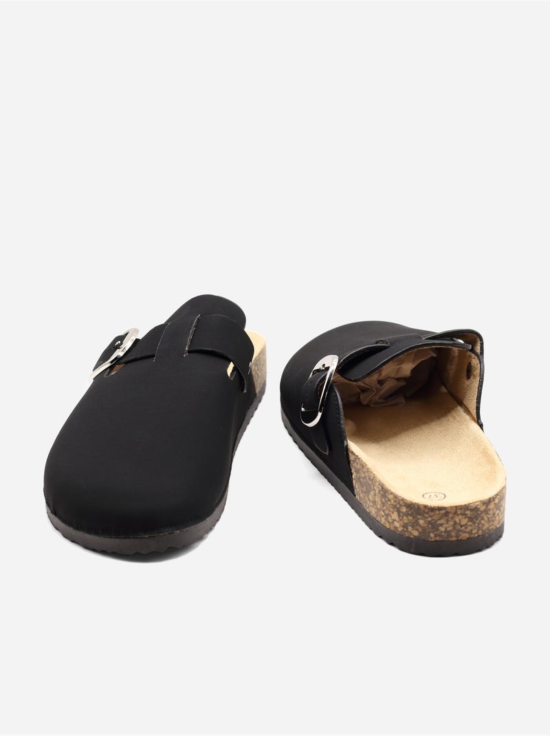 Mules para ponerse - C M Negro - Kiabi