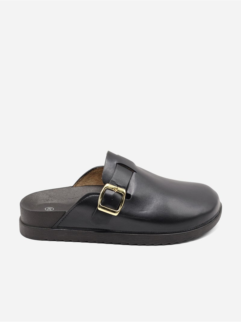 Mules para ponerse - C M Negro - Kiabi