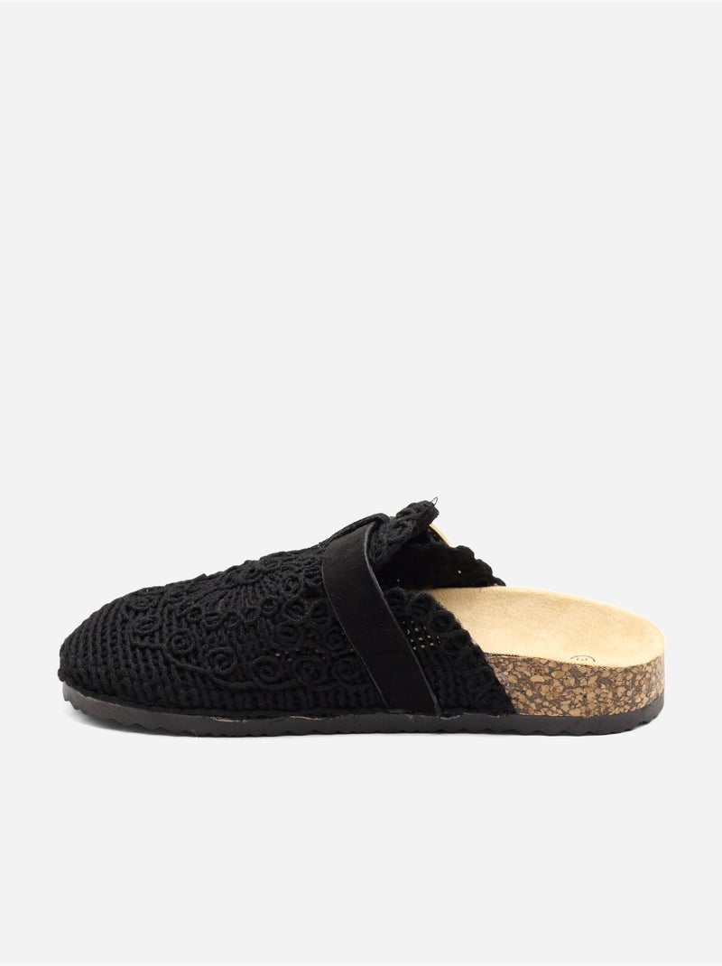 Mules para ponerse - C M Negro - Kiabi