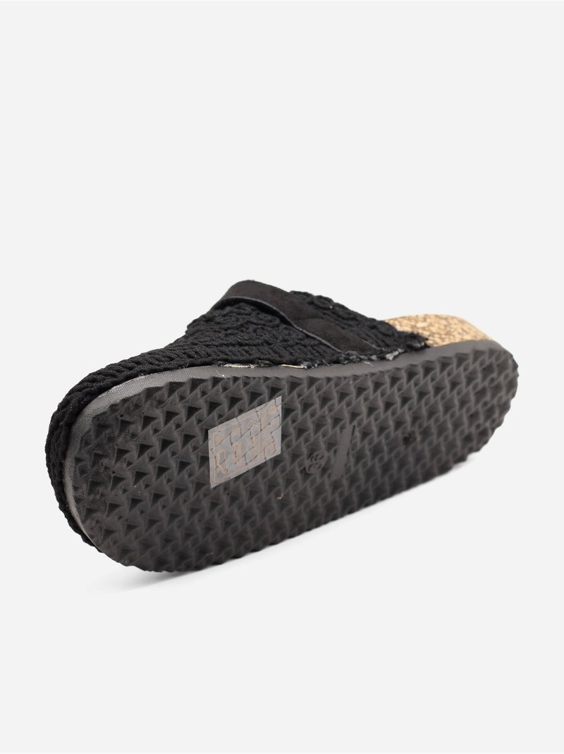 Mules para ponerse - C M Negro - Kiabi