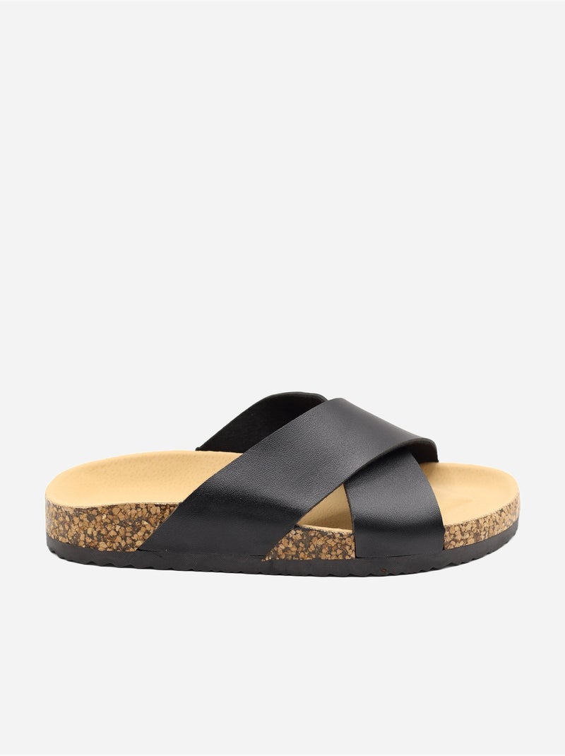 Mules para ponerse - C M Negro - Kiabi
