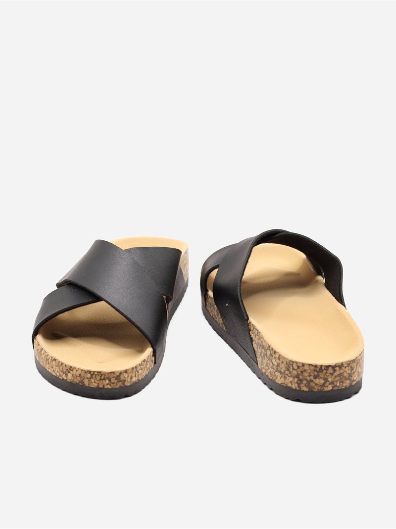 Mules para ponerse - C M Negro - Kiabi