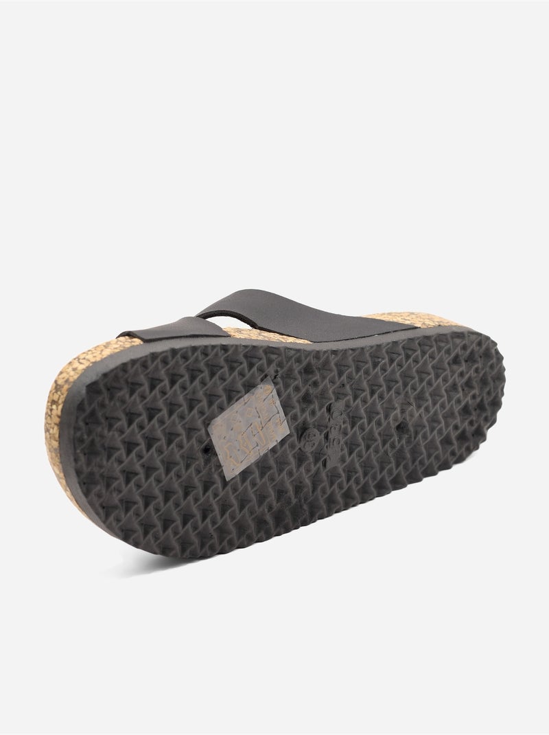 Mules para ponerse - C M Negro - Kiabi