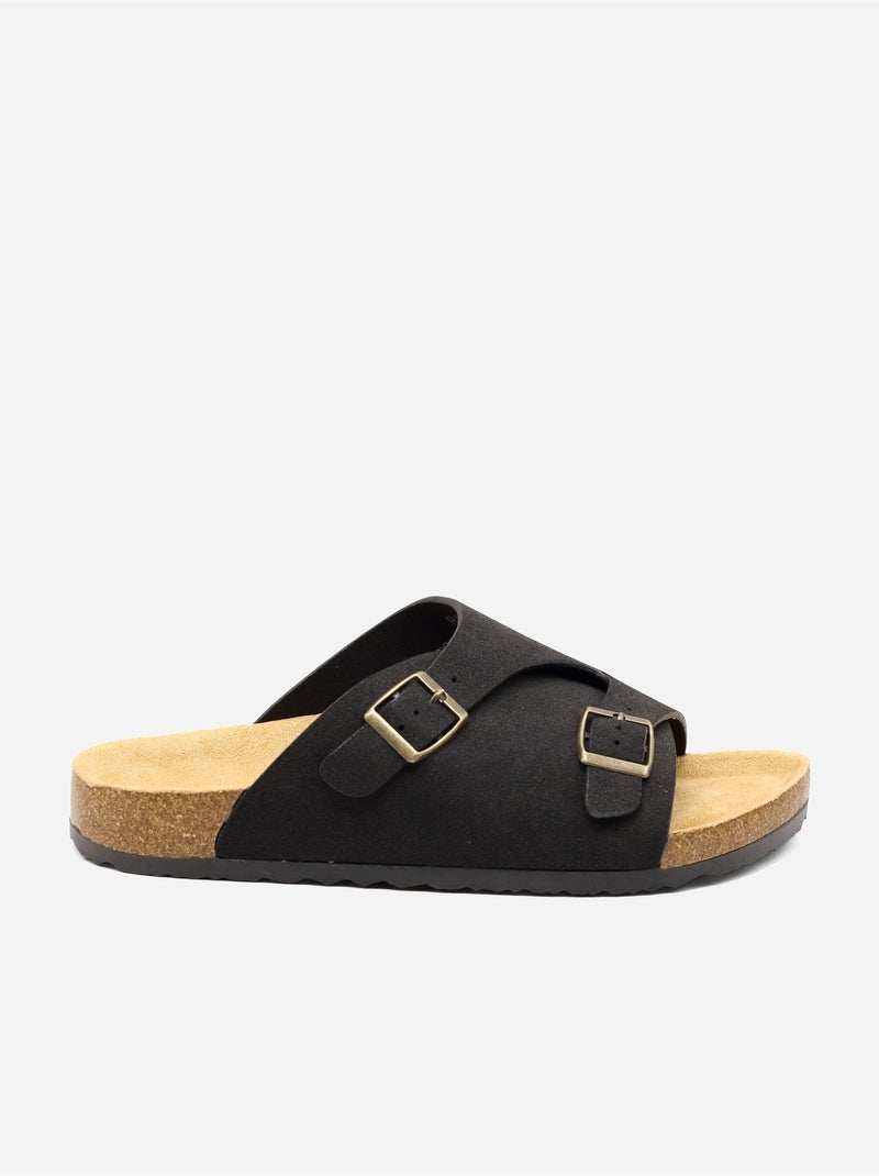 Mules para ponerse - C M Negro - Kiabi