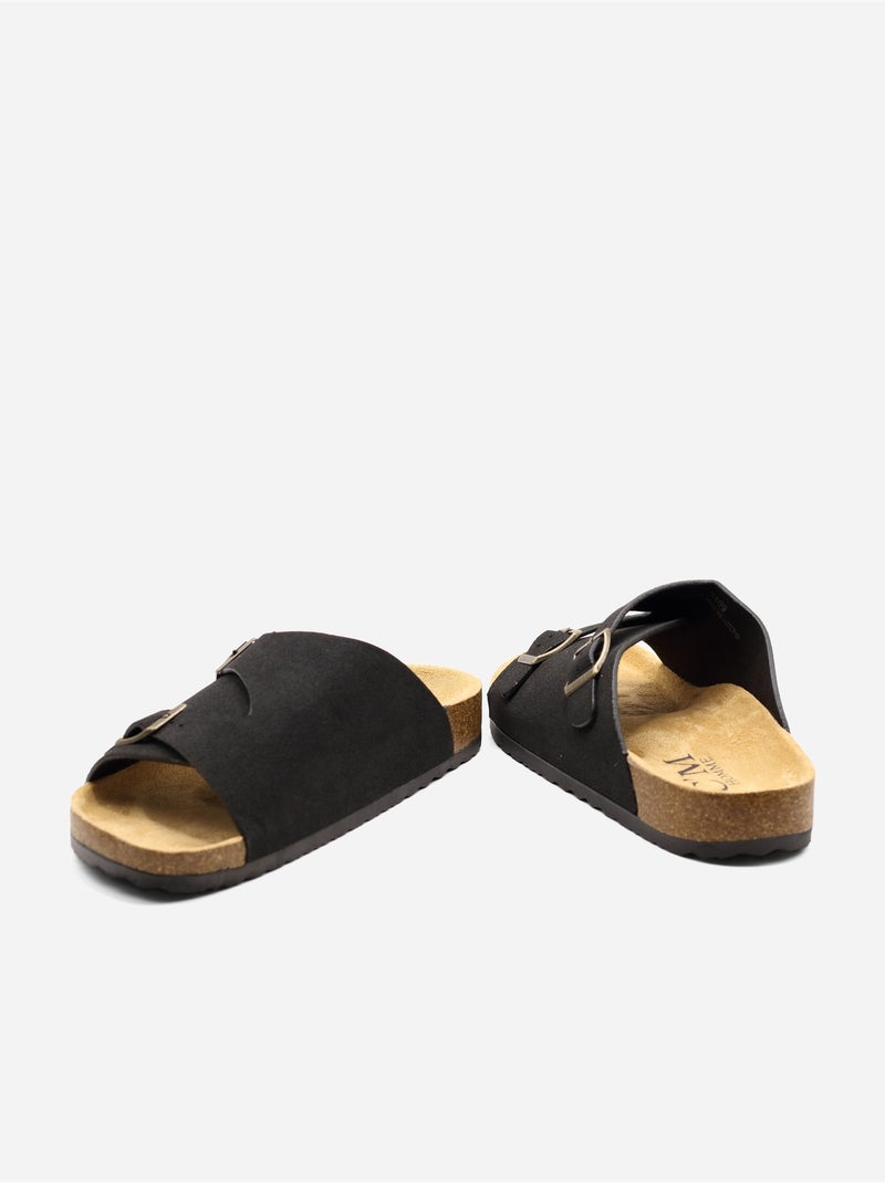 Mules para ponerse - C M Negro - Kiabi