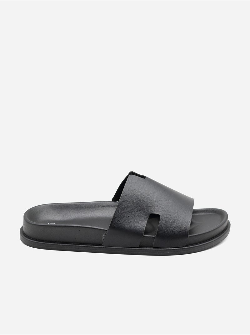 Mules para ponerse - C M Negro - Kiabi