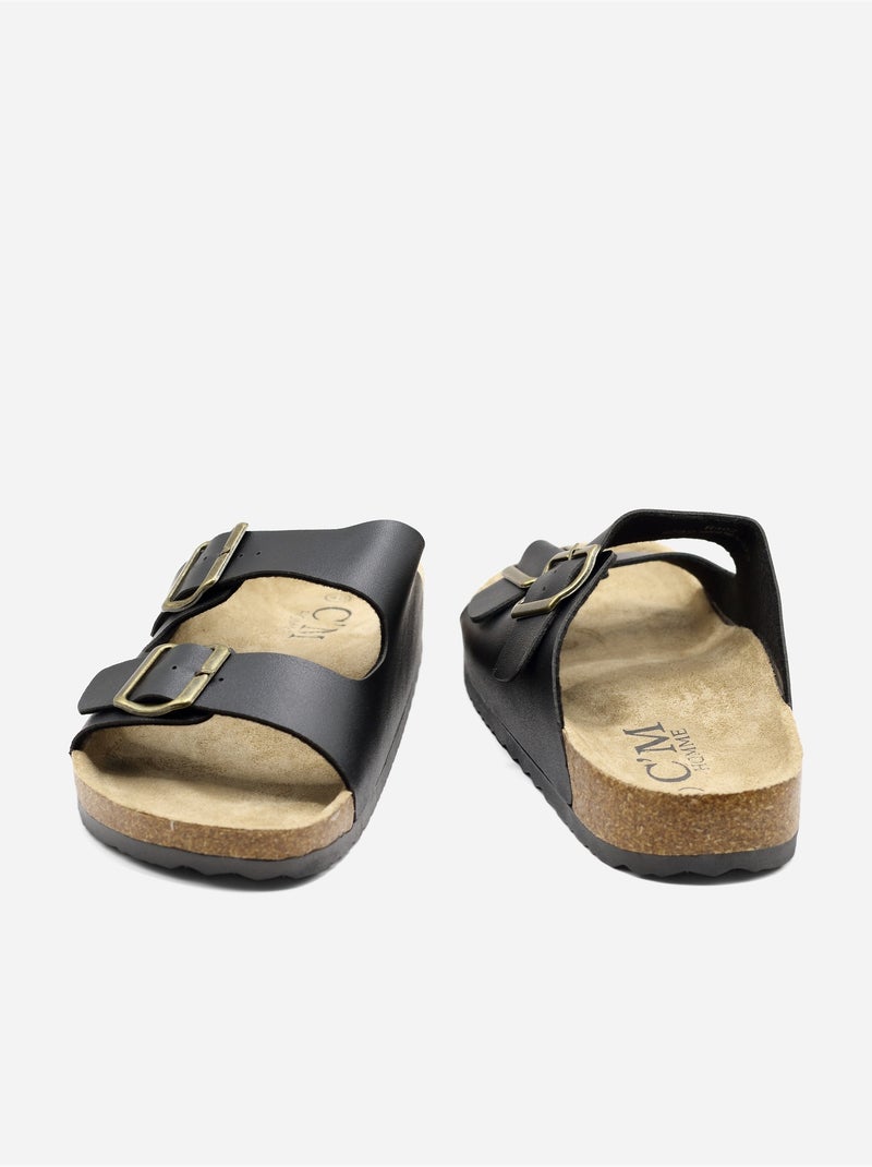 Mules para ponerse - C M Negro - Kiabi