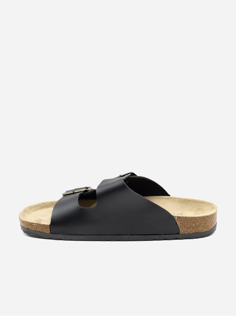 Mules para ponerse - C M Negro - Kiabi