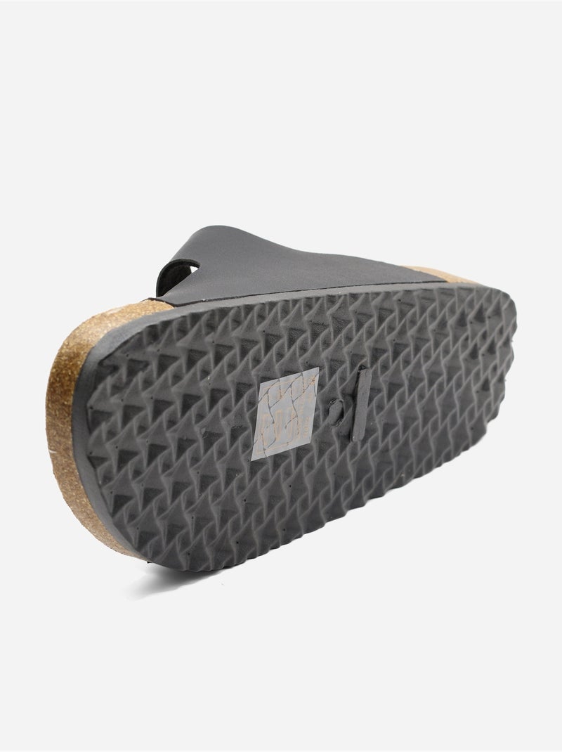 Mules para ponerse - C M Negro - Kiabi