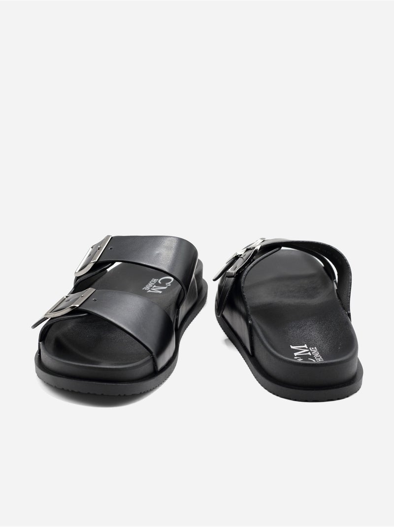 Mules para ponerse - C M Negro - Kiabi