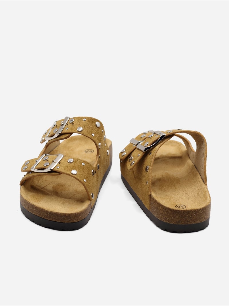 Mules para ponerse - Doremi Camel - Kiabi