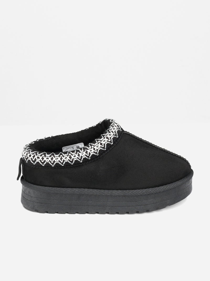 Mules para ponerse - Doremi Negro - Kiabi