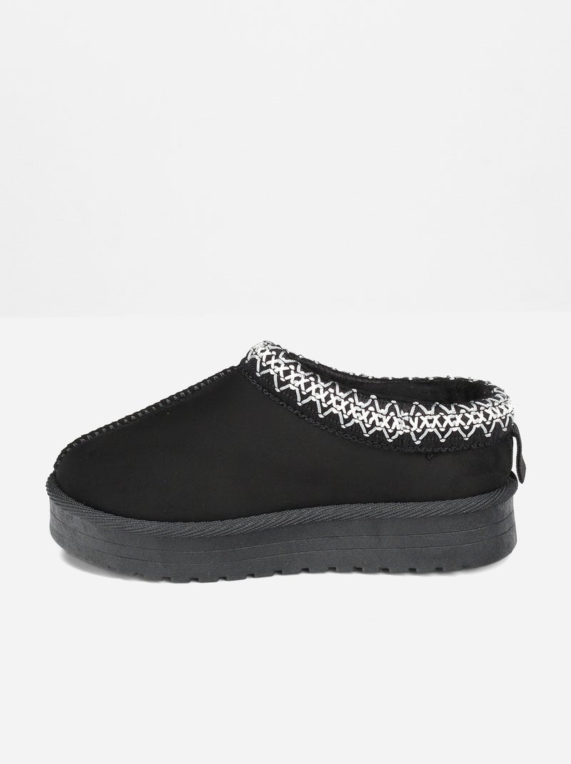 Mules para ponerse - Doremi Negro - Kiabi