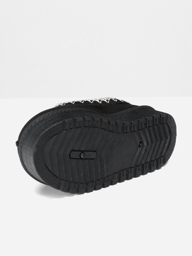 Mules para ponerse - Doremi Negro - Kiabi