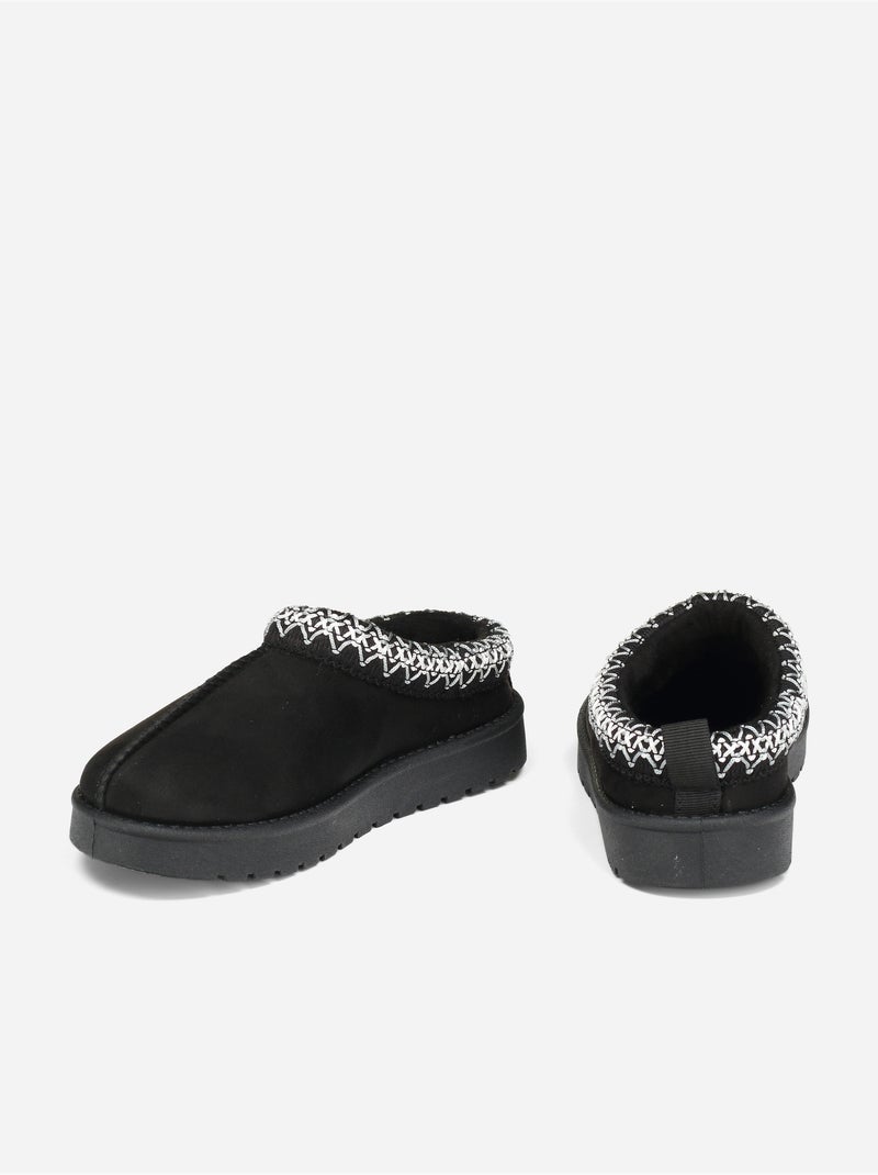 Mules para ponerse - Doremi Negro - Kiabi