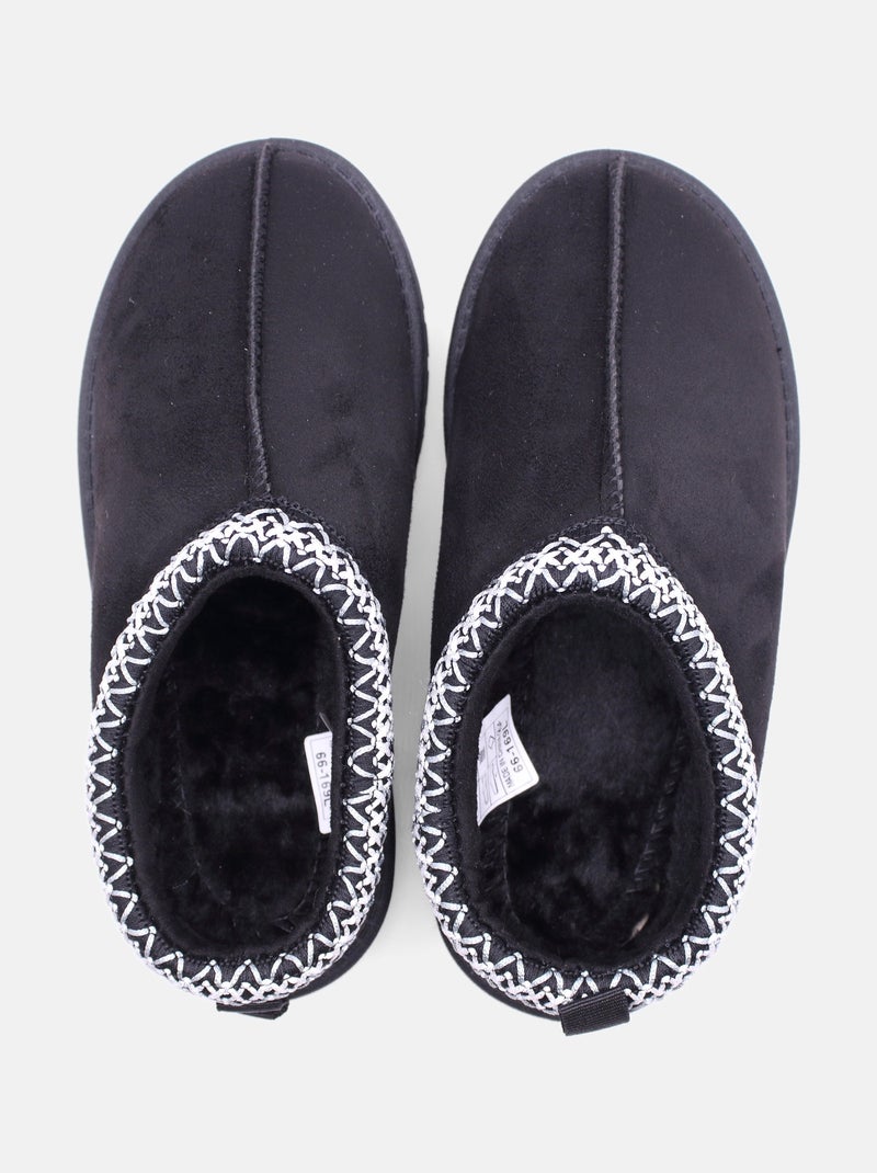 Mules para ponerse - Doremi Negro - Kiabi