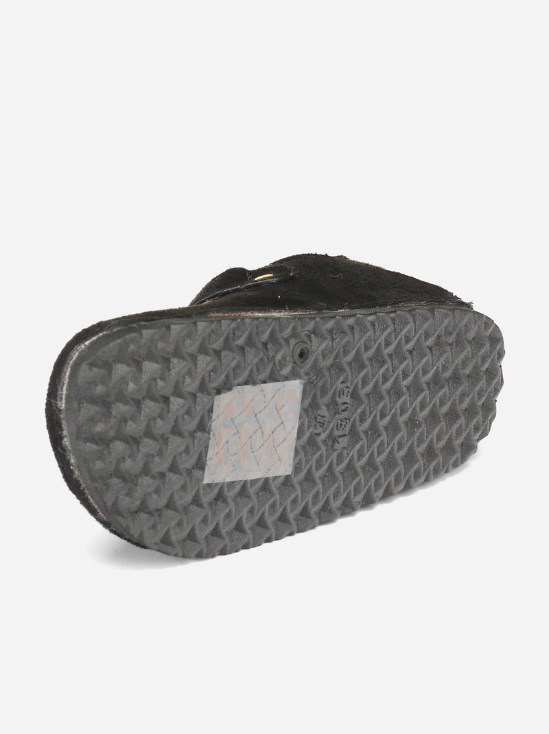 Mules para ponerse - Doremi Negro - Kiabi