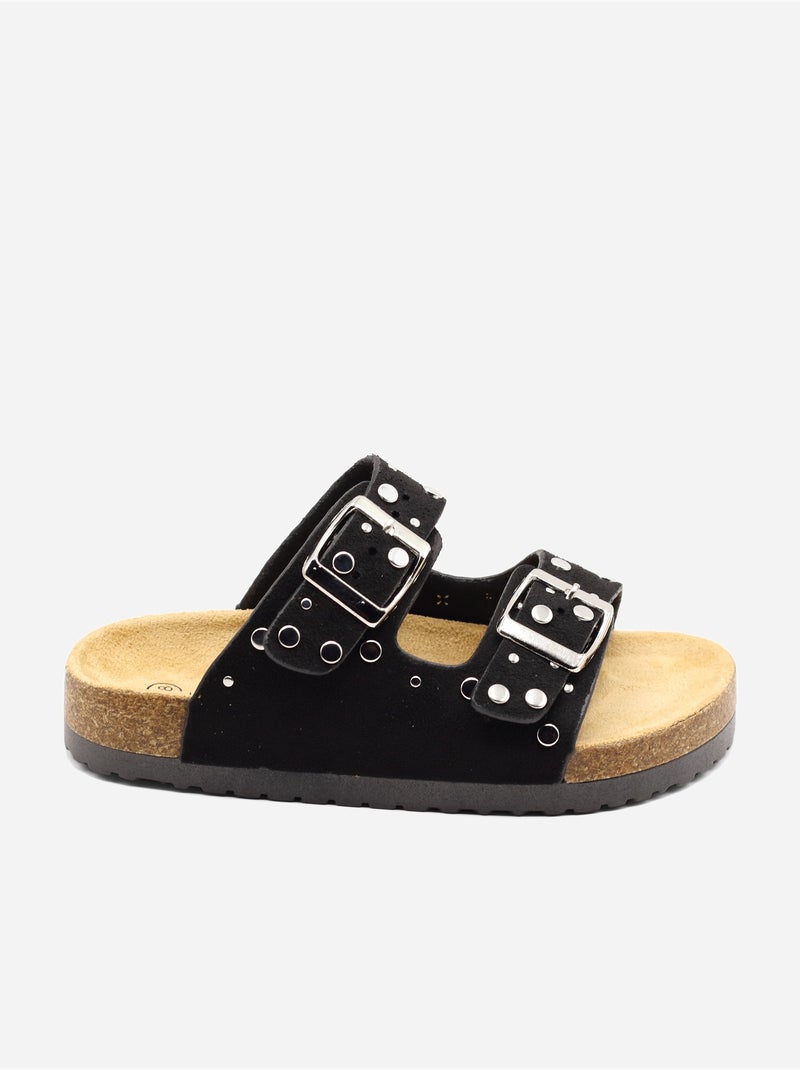 Mules para ponerse - Doremi Negro - Kiabi