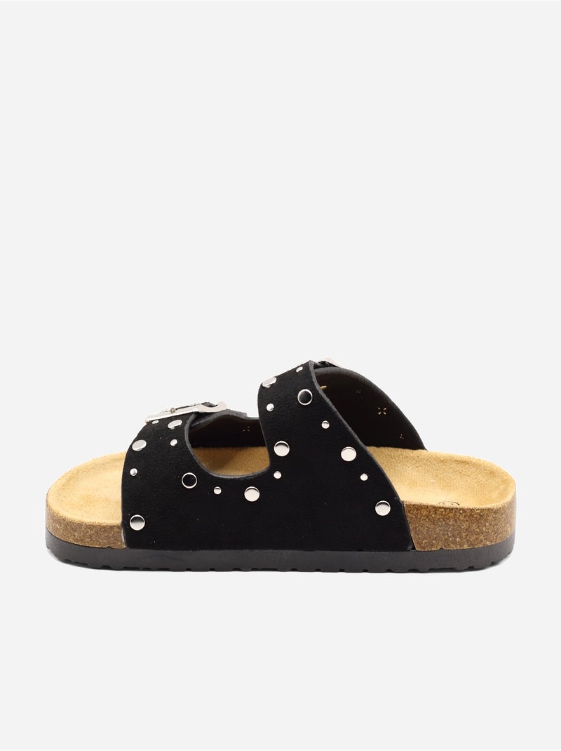 Mules para ponerse - Doremi Negro - Kiabi