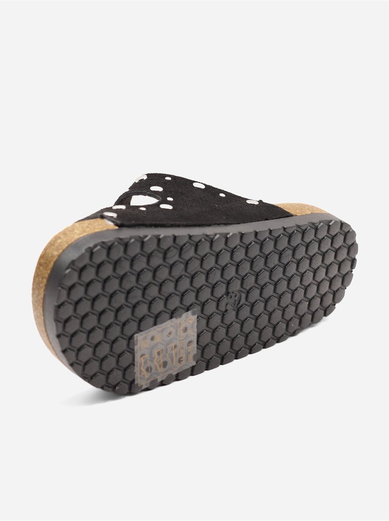 Mules para ponerse - Doremi Negro - Kiabi