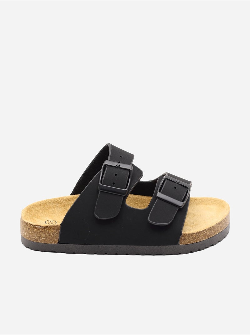 Mules para ponerse - Doremi Negro - Kiabi