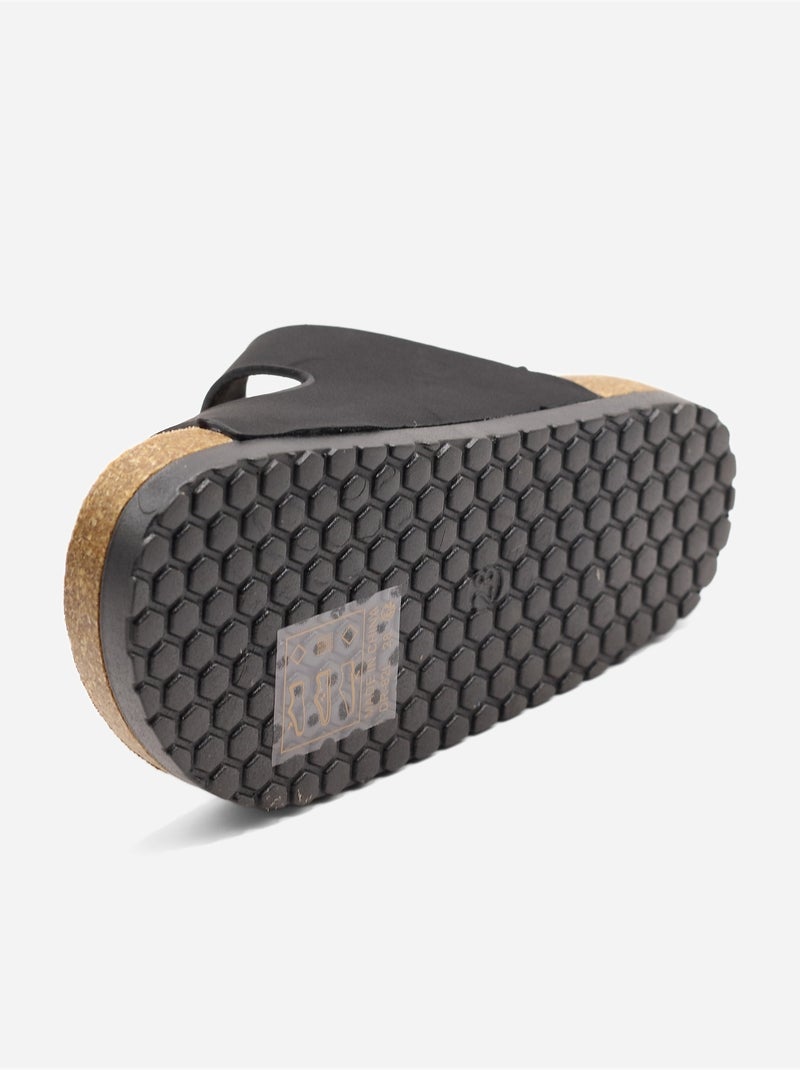 Mules para ponerse - Doremi Negro - Kiabi