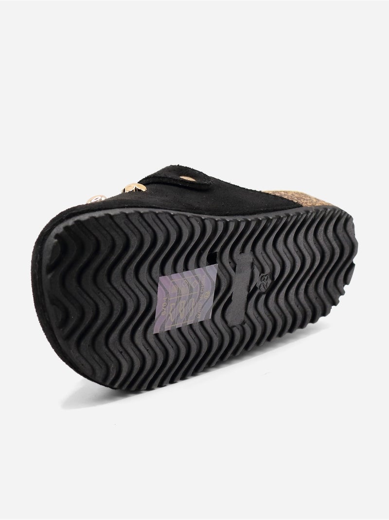 Mules para ponerse - Doremi Negro - Kiabi