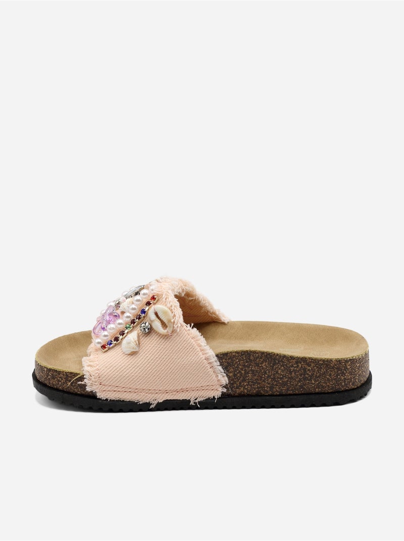 Mules para ponerse - Doremi Rosa - Kiabi