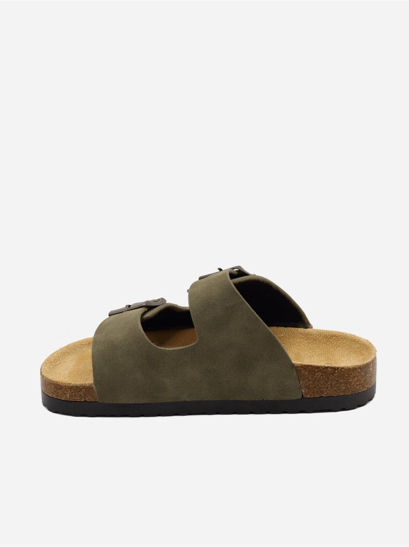 Mules para ponerse - Doremi Verde - Kiabi