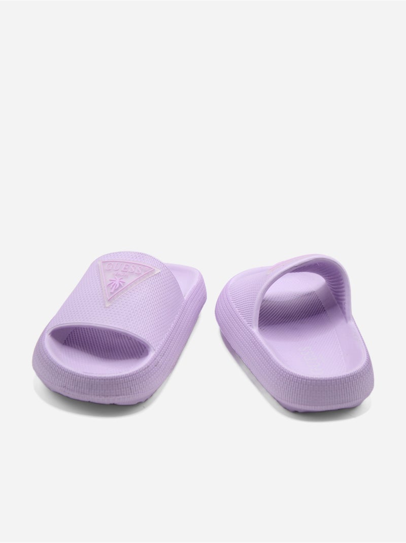 Mules para ponerse - Guess kids Violeta - Kiabi