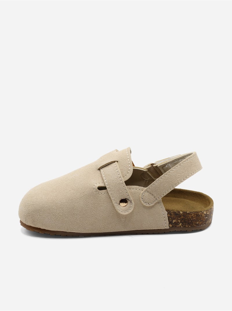 Mules para ponerse - Rock and Joy Beige - Kiabi