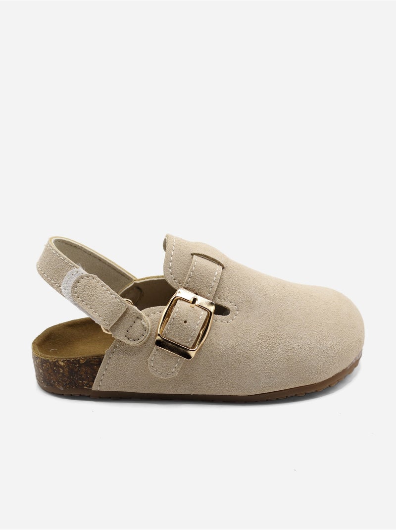 Mules para ponerse - Rock and Joy Beige - Kiabi