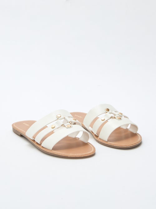 Mules planas - Kiabi