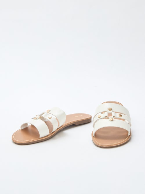 Mules planas - Kiabi