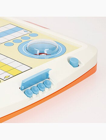 Multijuego 2 en 1: parchís y serpientes y escaleras cb games