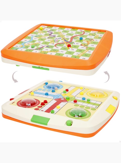 Multijuego 2 en 1: parchís y serpientes y escaleras cb games - Kiabi