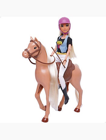 Muñeca 30 cm amazona + 3 años isabella