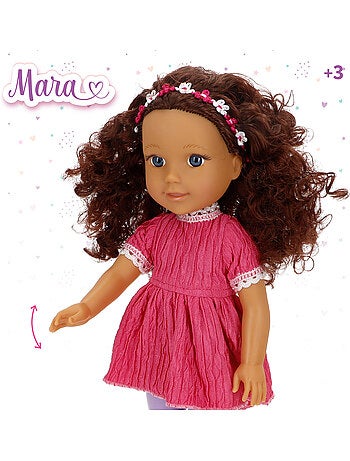 Muñeca articulada 36 cm casual mara