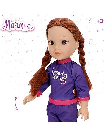 Muñeca articulada deportista 36 cm mara