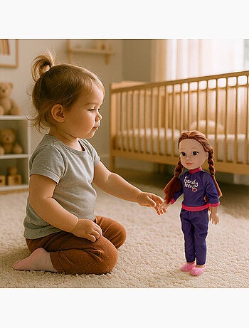 Muñeca articulada deportista 36 cm mara