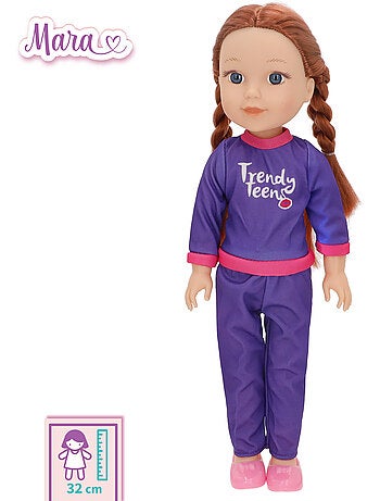 Muñeca articulada deportista 36 cm mara