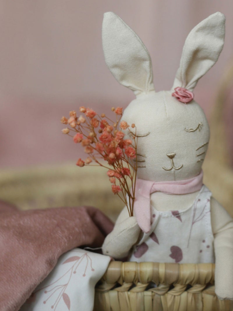Muñeca de algodón orgánico Rosa - Kiabi