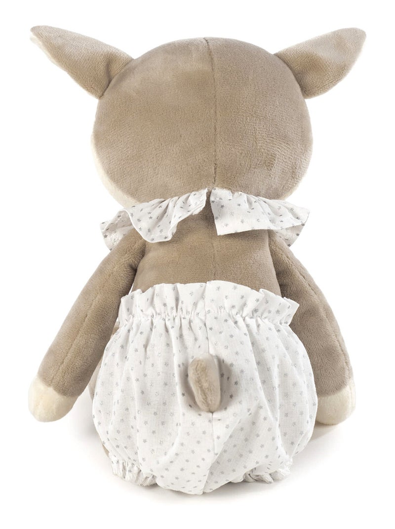 Muñeca de peluche ciervo pequeño nara | Pasito a pasito Marrón chocolate - Kiabi