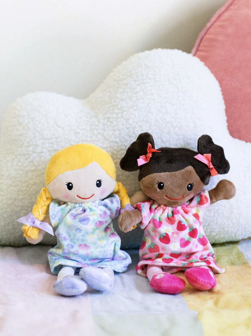Muñeca de peluche para niños, ava | Tiger Tribe Rosa - Kiabi