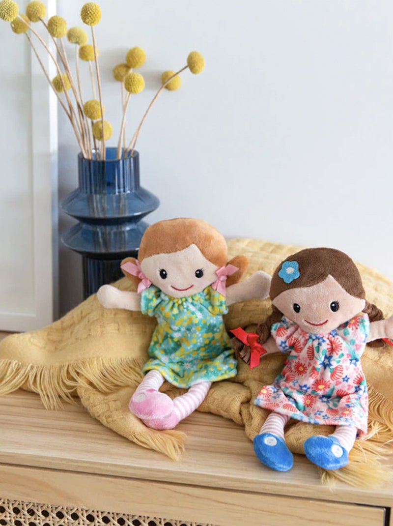 Muñeca de peluche para niños, matilda | Tiger Tribe Rojo - Kiabi