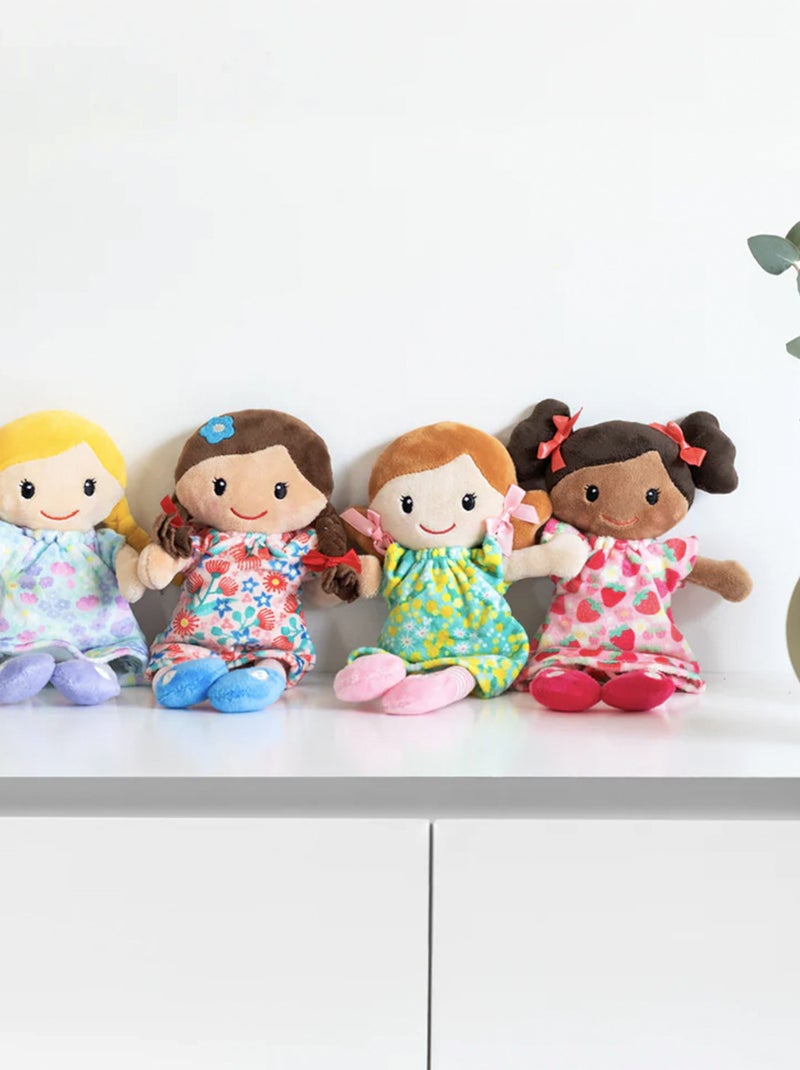 Muñeca de peluche para niños, matilda | Tiger Tribe Rojo - Kiabi