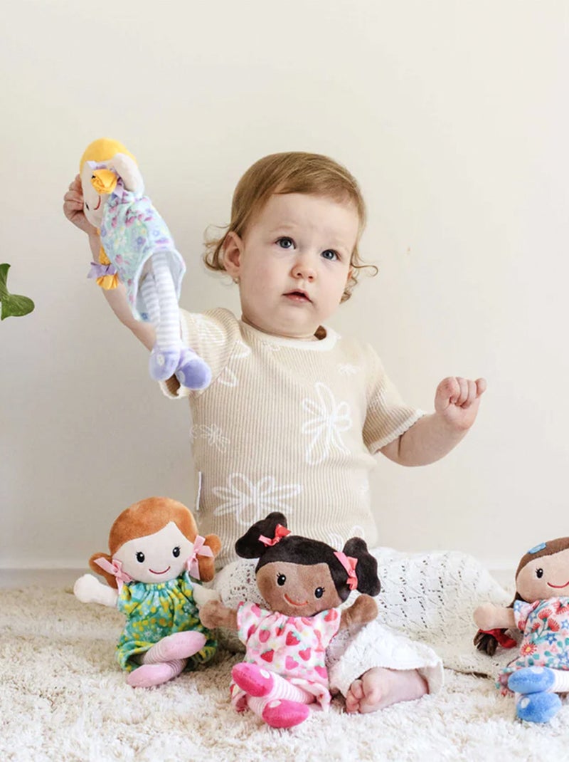 Muñeca de peluche para niños, matilda | Tiger Tribe Rojo - Kiabi