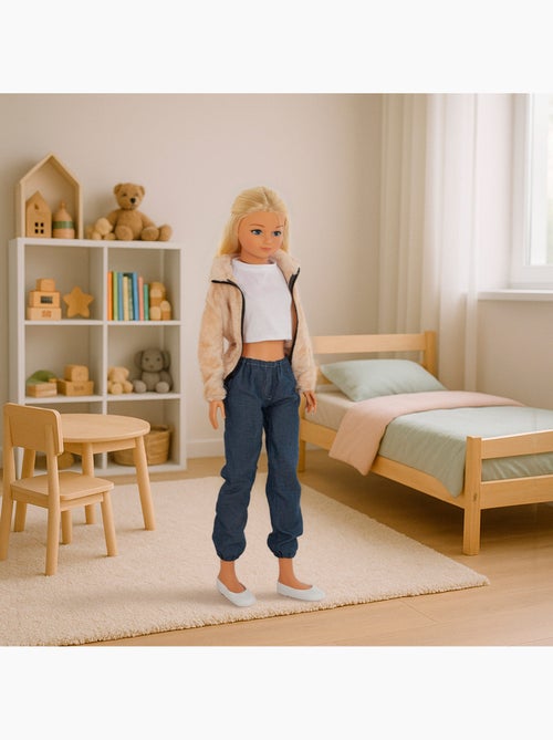 Muñeca grande denim 105 cm maria casual - Kiabi