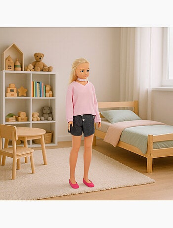 Muñeca grande falda 105 cm maria casual